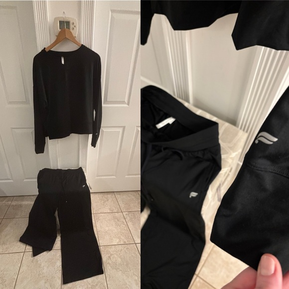 Fabletics Black Athleisure Set - Picture 3 of 5